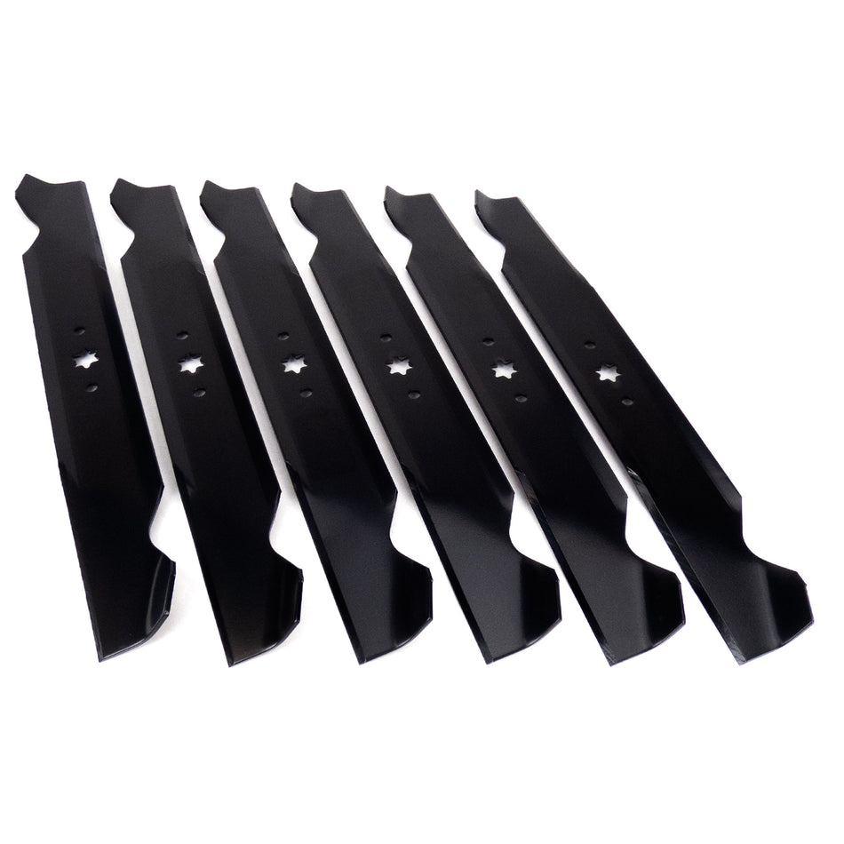 (6) Mower Blades Compatible With Cub Cadet 46" 742-04290 942-04244
