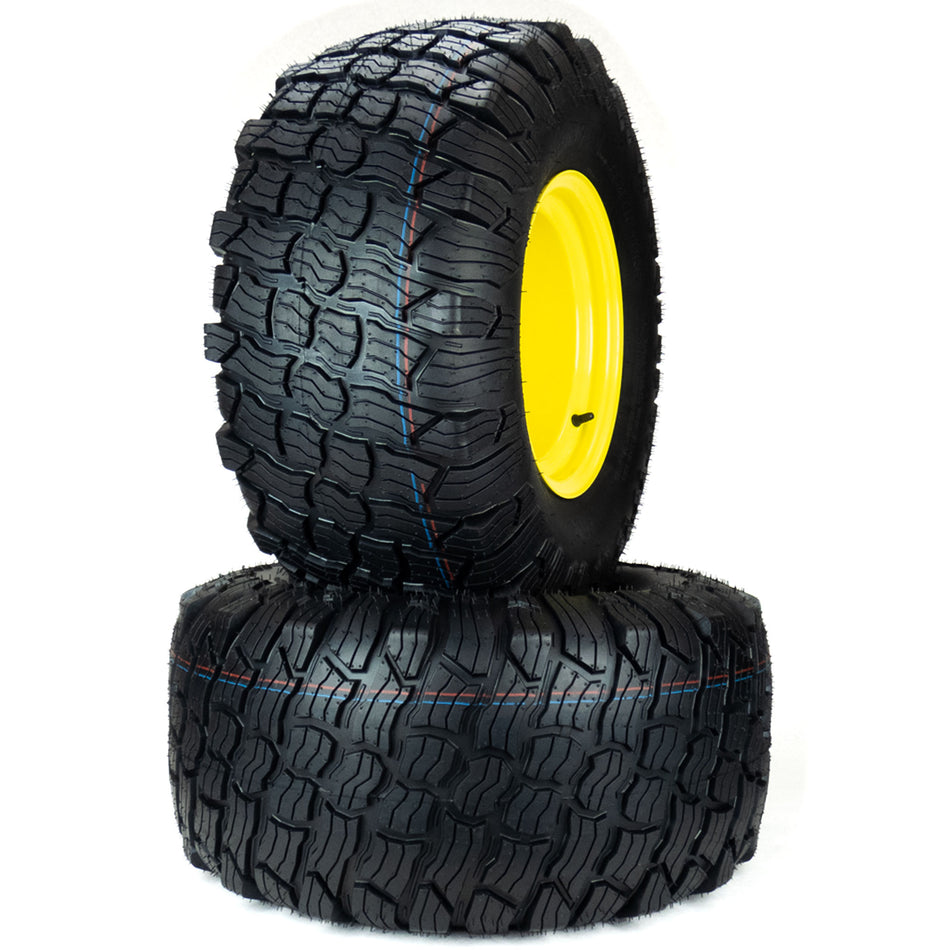 (2) Reaper Turf Tire Assemblies 26x12.00-12 Fits John Deere ZTrak 997R TCA20130