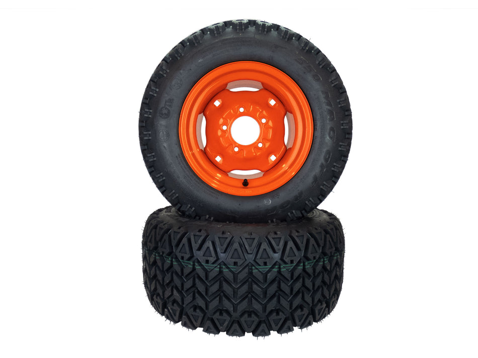 (2) All Terrain Tire Assy 23x10.50-12 Fits Kubota ZG222 ZG227 K3271-17200
