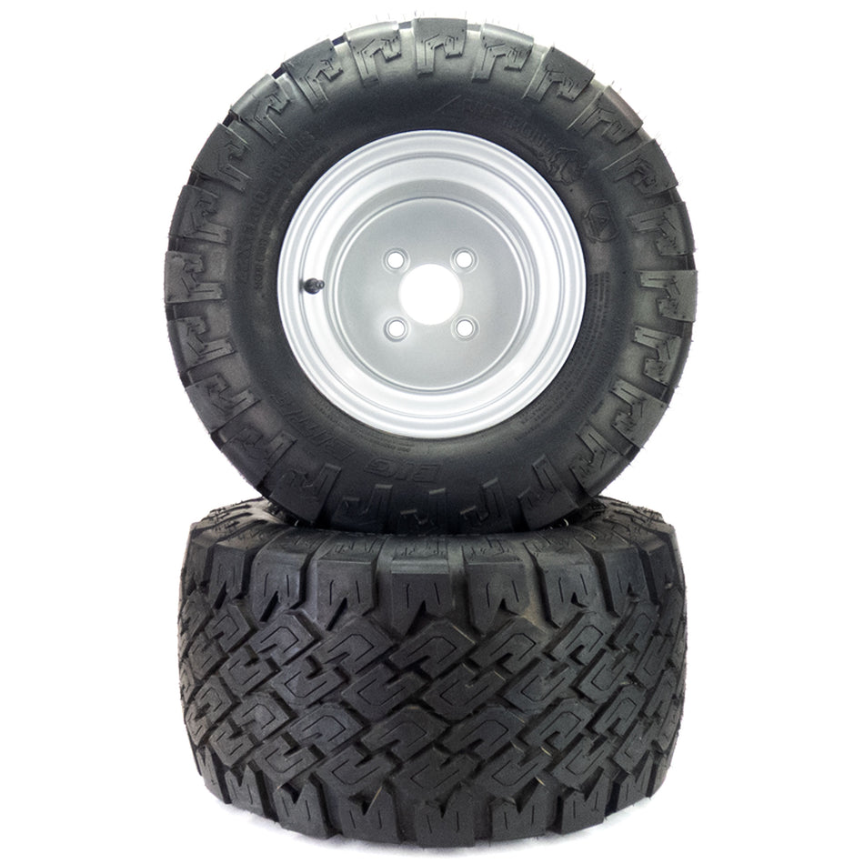 (2) Wheels/Tires 22x11.00-10 Fits Hustler Raptor SDX 54" & 60" Replaces 607099