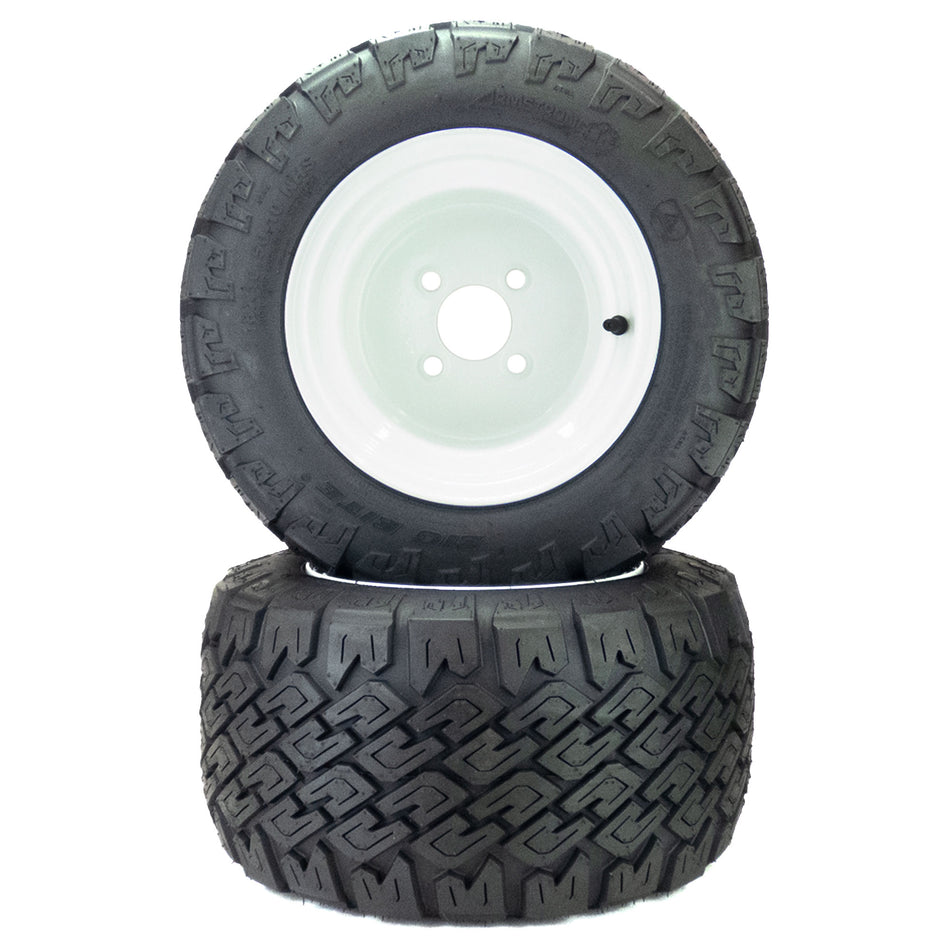 (2) Wheels/Tires 18x10.50-10 Fits Models B C D T 8075 8075-4 8075-6 8070-11
