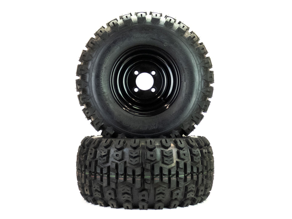 (2) Bad Boy ZT Elite Rear Wheel Assemblies 22x11.00-10 Replaces 022-2014-00