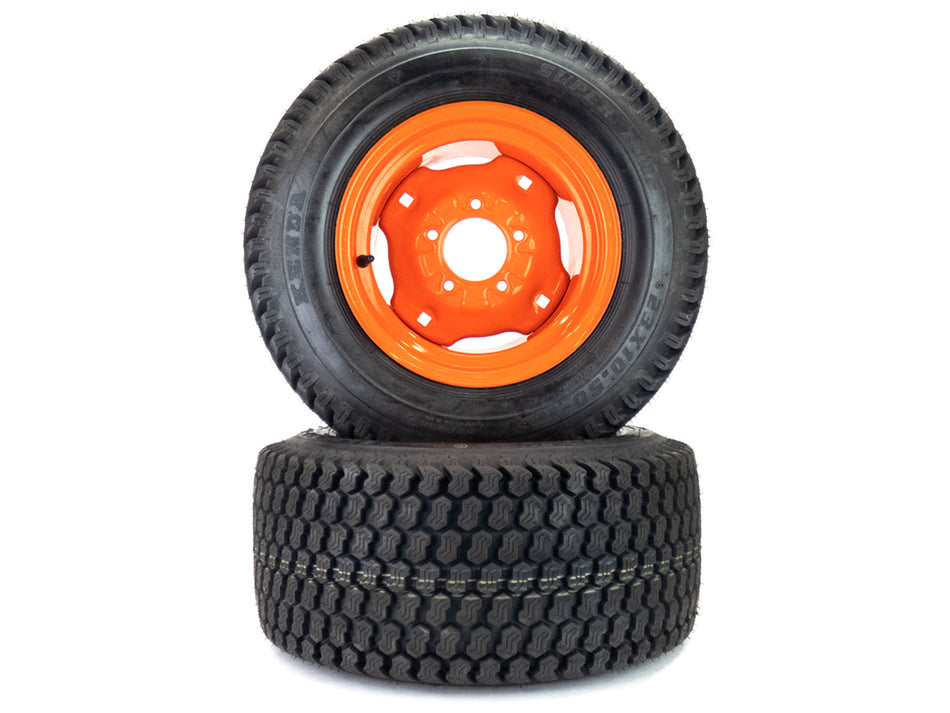 (2) Super Turf Tire Assy 23x10.50-12 Fits Kubota ZG222 ZG227 K3271-17200