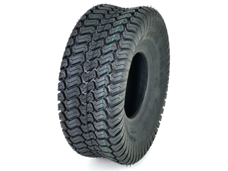 (1) OTR 15x6.00-6 Grassmaster Tire 4 Ply for Lawn and Garden Tractor