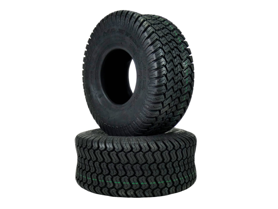 (2) 15x6.00-6 Grassmaster Tread Tires for Tractors 15-6.00-6 15x6.00x6