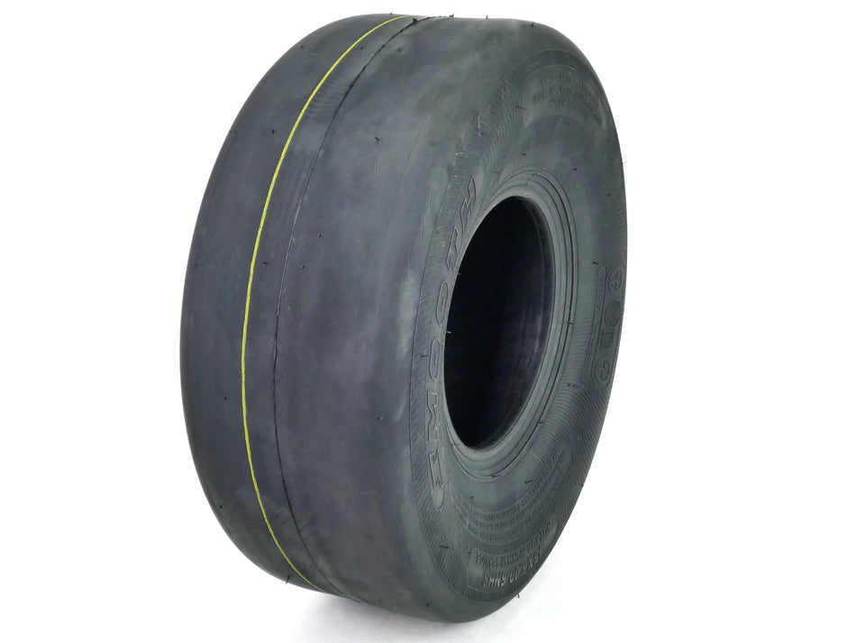 (1) OTR 15x6.00-6 Smooth Tire 8 Ply for Lawn Garden Tractor and Zero Turn