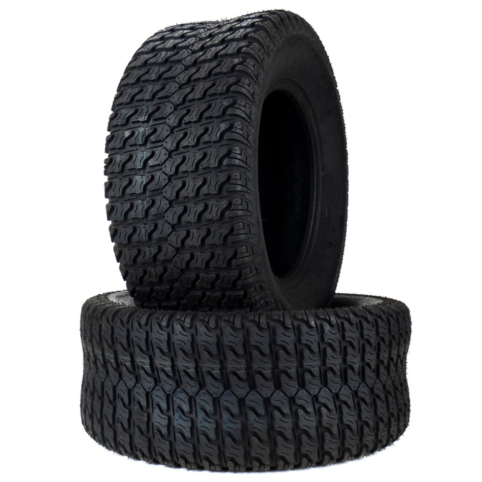 (2) 23x9.50-12 4 Ply Smart Turf Tires for Lawn & Garden Mower