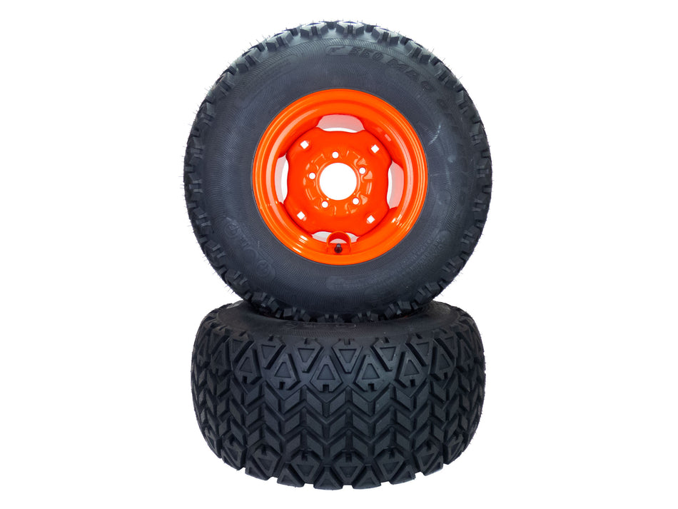 (2) All Terrain Tire Assy 26x12.00-12 Fits Kubota BX2350 BX2360 BX2370 BX2380