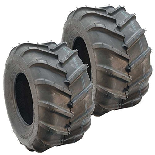 2 OTR 22 MAG 22x11.00-10 4 ply Bar Tread Tire Compatible With Grasshopper 482483