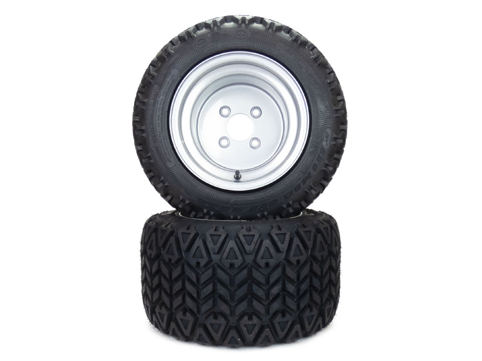 (2) All Terrain Tire Assy 18x10.50-10 Fits Hustler Raptor 52 & Limited 606134