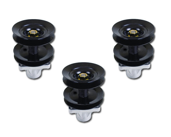 (3) Spindle Assembly Compatible With MTD 918-0595B 618-0595 915-0595A 918-0593