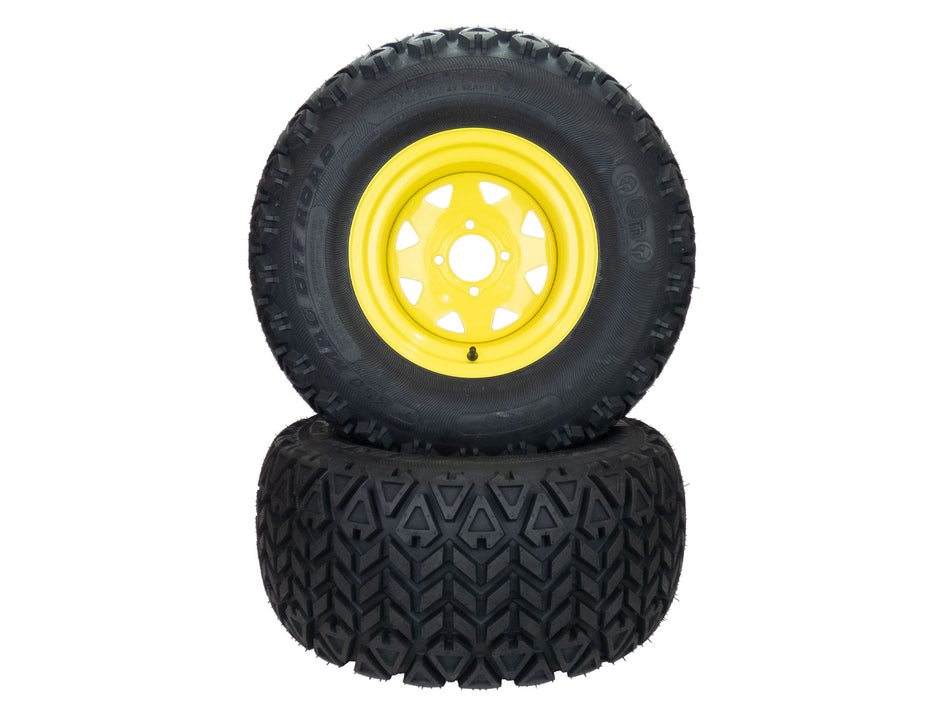 (2) All Terrain Tire Assy fits John Deere 26x12.00-12  ZTrak 997R TCA20130