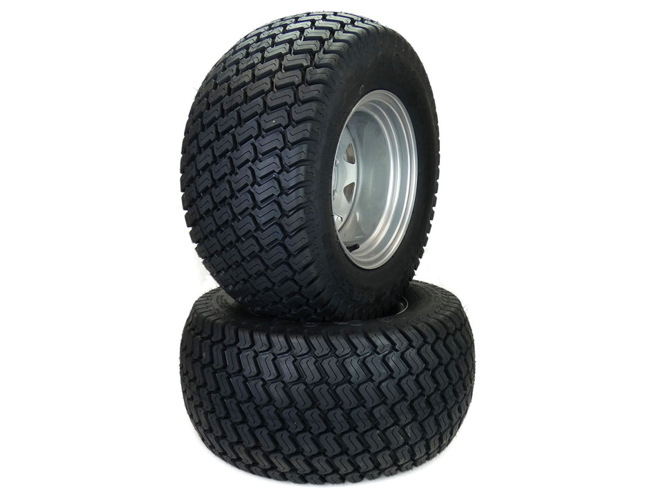 (2) Turf Wheel/Tire Assemblies 24x12.00-12 Fits Hustler Super Z 66" 72" 606969