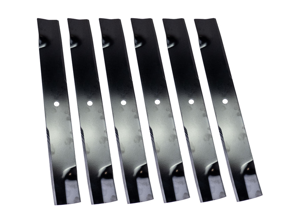 (6) Blades for Hustler 66" Z Series and XR7 798496, 00360200, 50-3341