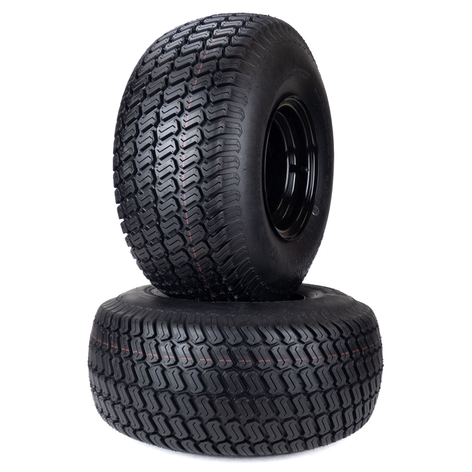 (2) Turf Tire Assemblies 20x8.00-8 Fits Cub Cadet ZT1 42" 46" 634Z05924