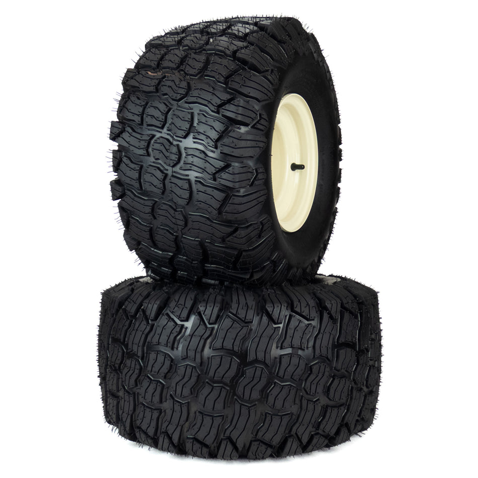 (2) Reaper Turf Tire Assemblies 20x10.00-8 Fits Cub Cadet ZT1 50" 54" 634Z05430 634Z07244