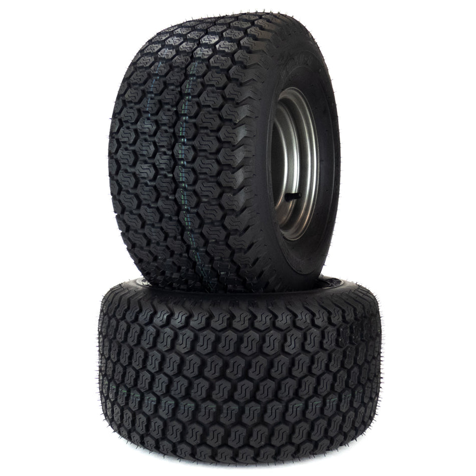 (2) Super Turf Assemblies 18x9.50-8 Fits Gravely Ariens Ikon-X ZTX 42" 52" 07101131