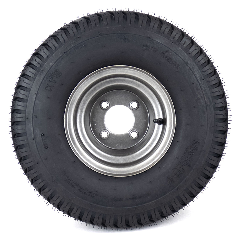 (1) OEM Gravely Ariens K505X Turf Tire Assembly 20x10.00-8 Fits ZTX 52" 60" 07101333