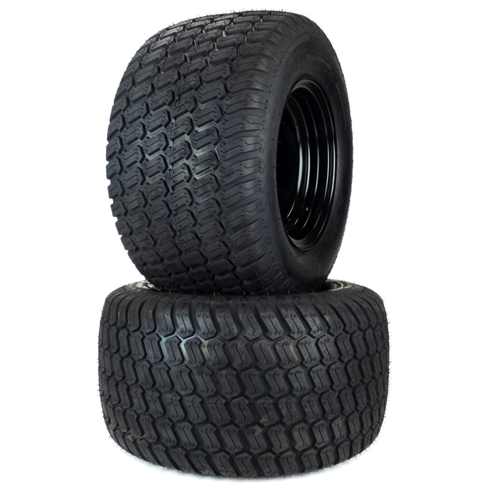 (2) Turf Tire Assemblies 20x12.00-10 Fits Hustler Raptor XD 54" 60" 601349 601347