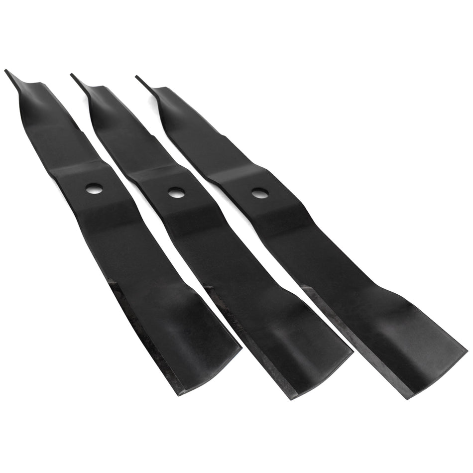 (3) OEM High Lift Mower Blades Fits Ariens Ikon & Gravely ZTX 52" 09659100