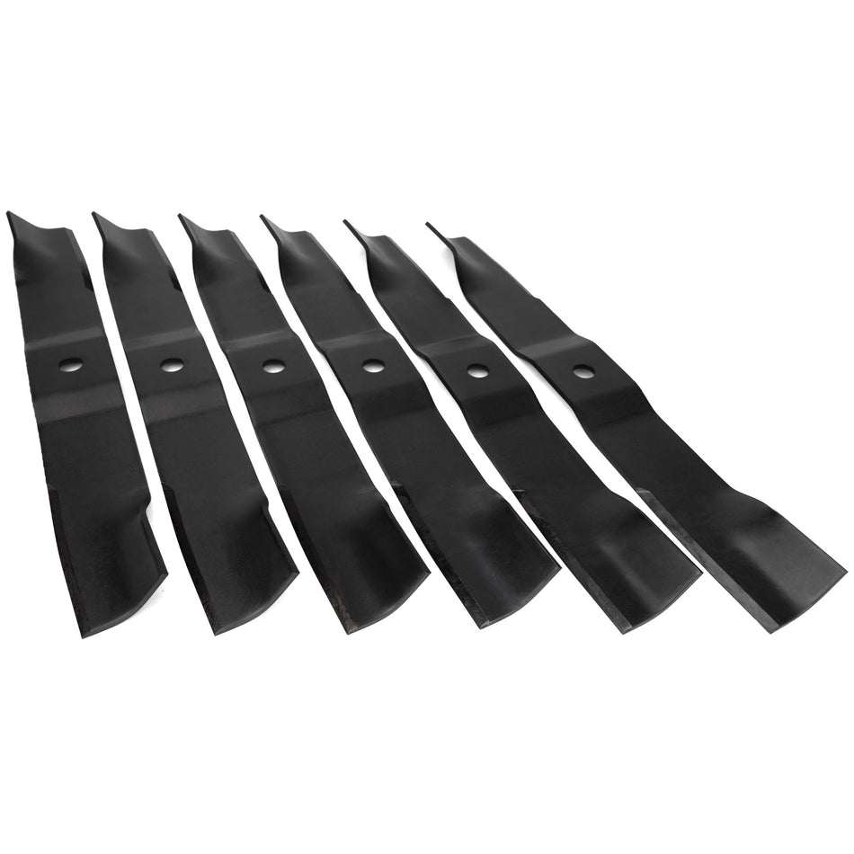 (6) OEM High Lift Mower Blades Fits Ariens Ikon & Gravely ZTX 52" 09659100