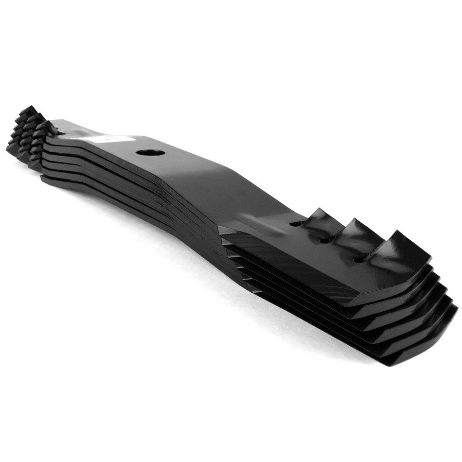 (6) Mulching Blades for John Deere 60" M128485 M131958 M144196 M163983 TCU15881