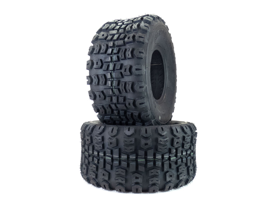 (2) All Terrain Tires 20x10.00-8 4 Ply Terra Trac