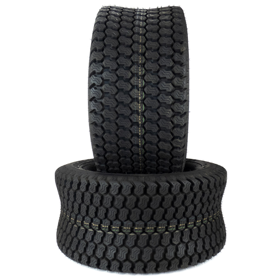 (2) Super Turf Tires K500 4 Ply 23x10.50-12 Zero Turn Mowers