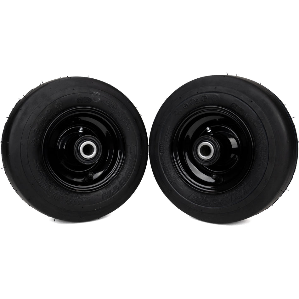 (2) Pneumatic Tire Assemblies 11x4.00-5 Compatible with Worldlawn Venom 32" 36" 48" Viper XP 42" 46" 462110 463131 5002101