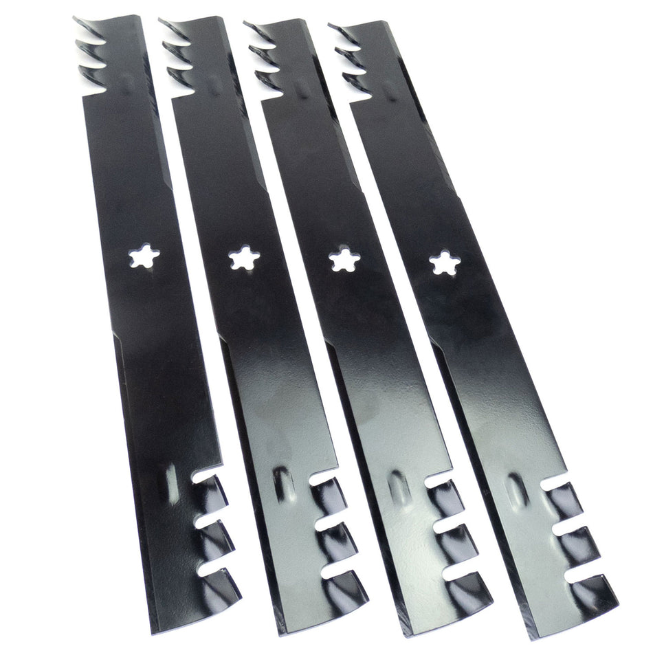 (4) Mulching Blades Fits Husqvarna Poulan Craftsman 46" YTH22V46 Z246 RZ4623 532403107 403107