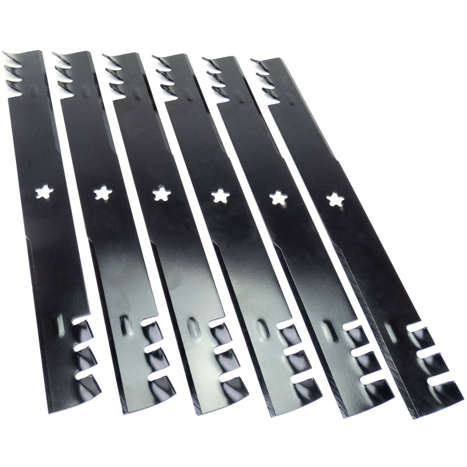 (6) Mulching Blades Fits Husqvarna Poulan Craftsman 46" YTH22V46 Z246 RZ4623 532403107 403107