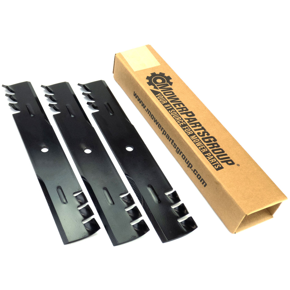 (3) Heavy Duty Blades Replaces Scag 481707