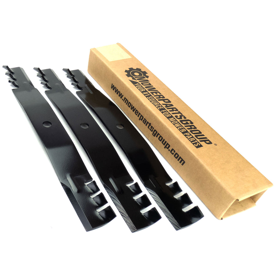 (3) Mulching Blades for John Deere 60" Z850A, Z860A, Z920A, F620, F680 M128485