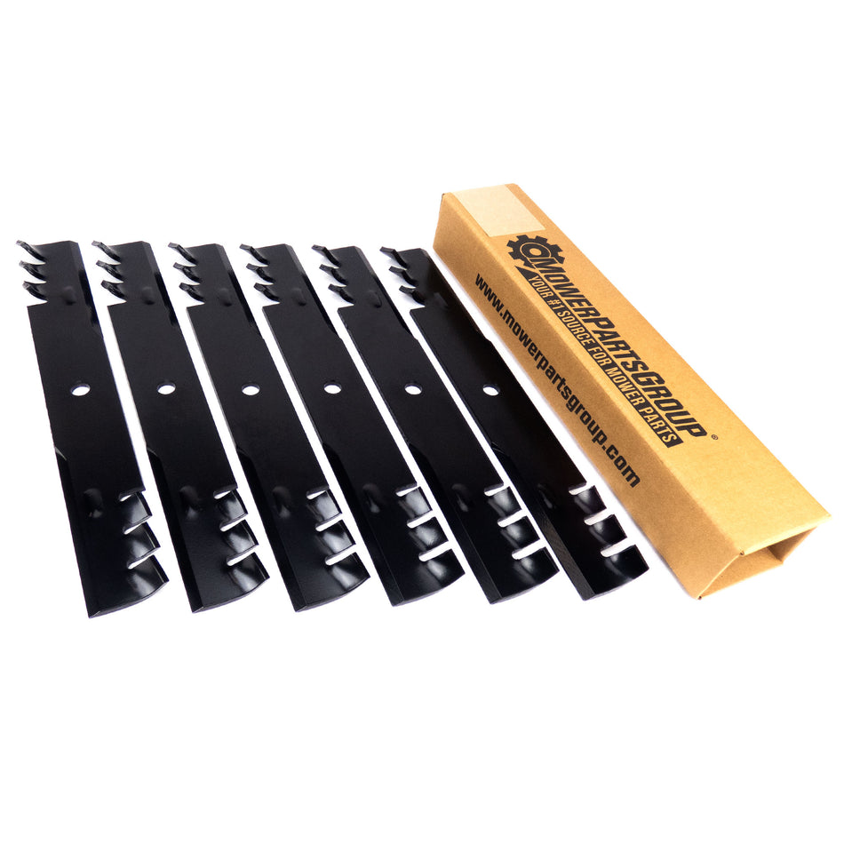 (6) Blades for Toro and Bad Boy 54" MZ Magnum, Titan 115-4999-03, 038-0005-00