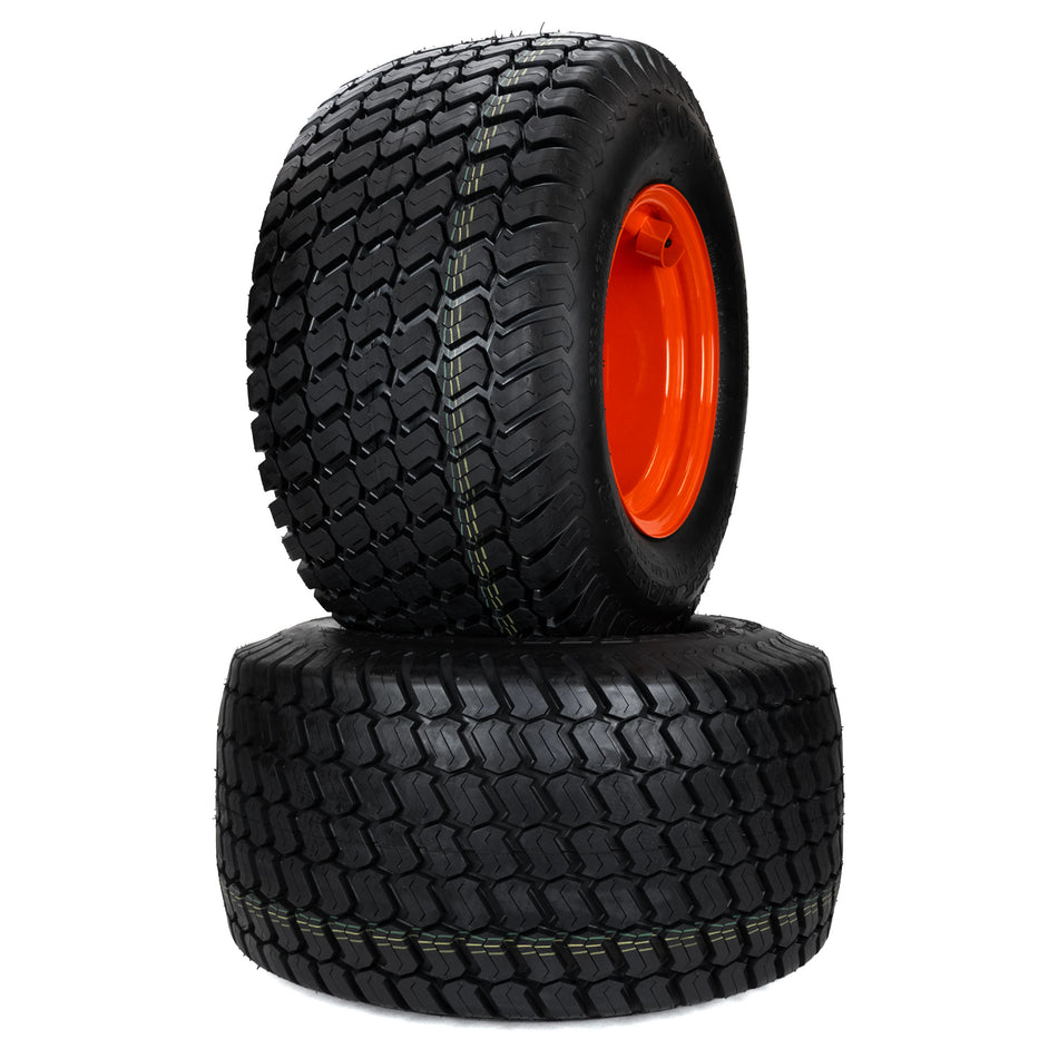 (2) Turf Tire Assemblies 26x12.00-12 Fits Kubota BX Series K2561-17100