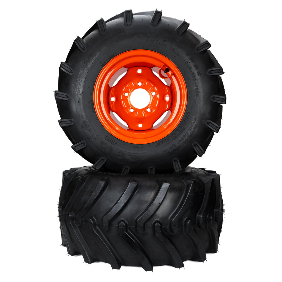 (2) Aggressive Tire Assemblies 26x12.00-12 Fits Kubota BX Series K2561-17410