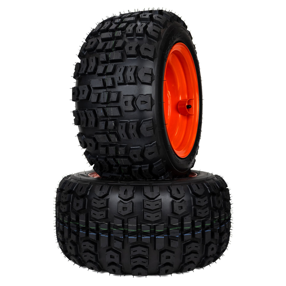 (2) All Terrain Tire Assemblies 18x8.50-10 Fits Kubota BX Series K2581-18420