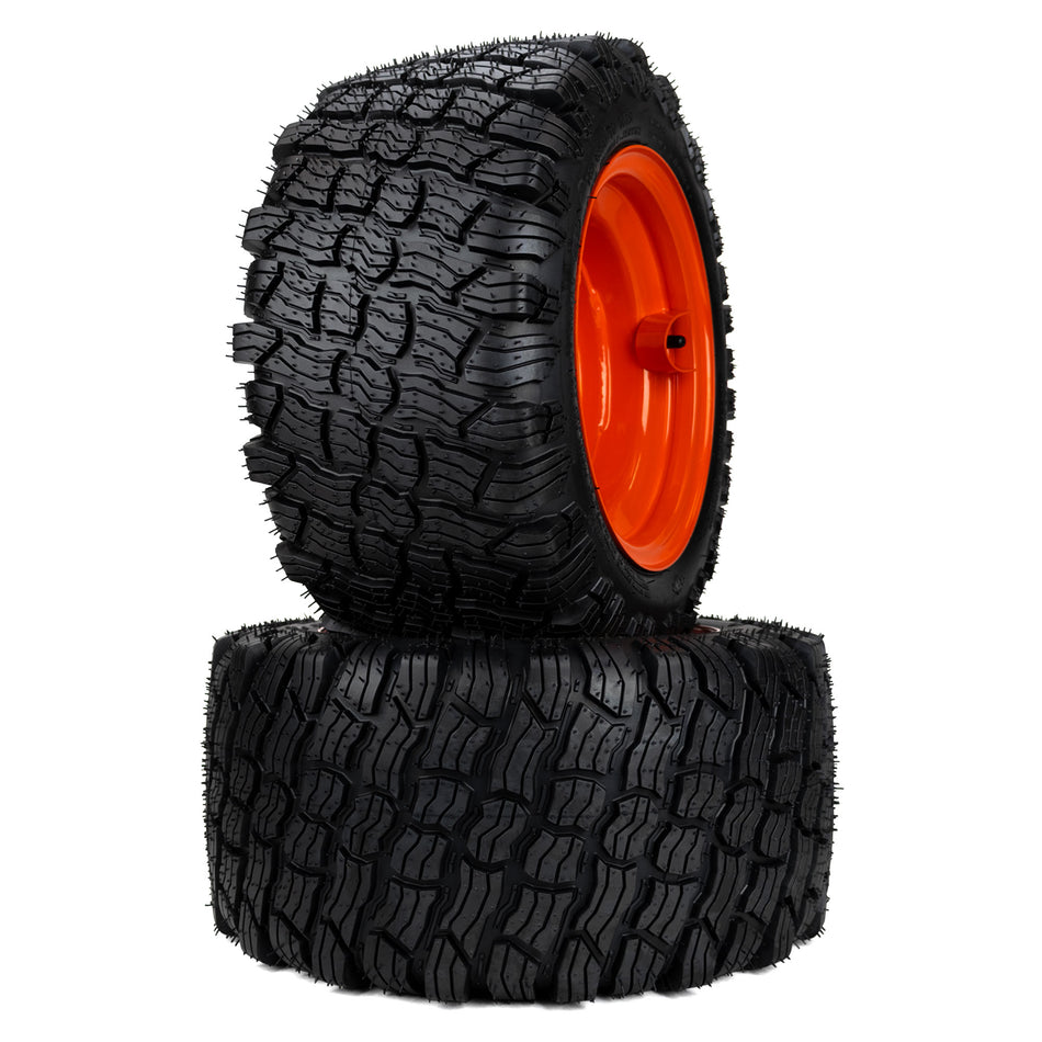 (2) Reaper Turf Tire Assemblies 18x8.50-10 Fits Kubota BX Series K2581-18100
