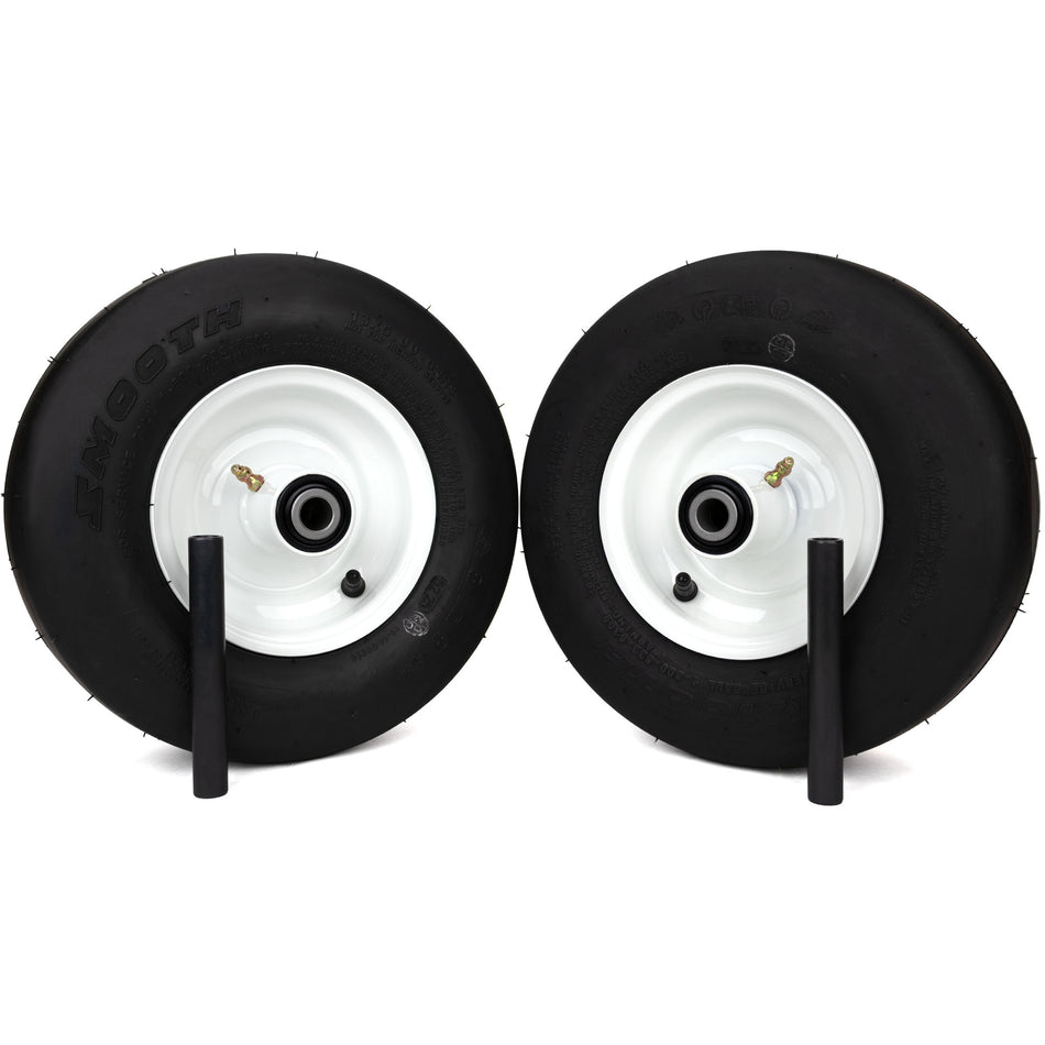 (2) Pneumatic Tire Assemblies 13x5.00-6 Compatible with Encore Arrow and Arrow XP 50" 60" Edge and Edge CE/SS 48" 52" Rage 48" 5202001 5002445