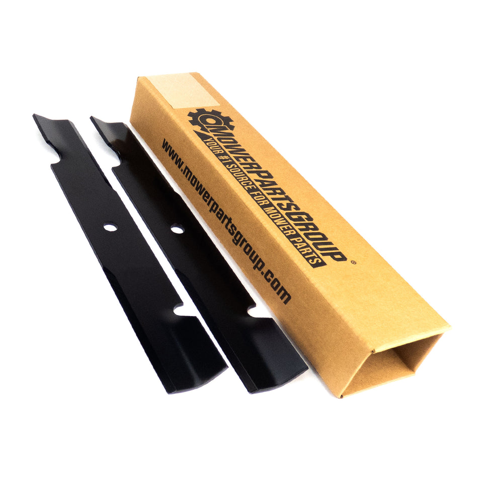 (2) Replacement Mower Blades Hi Lift fits many 36" Mower Decks