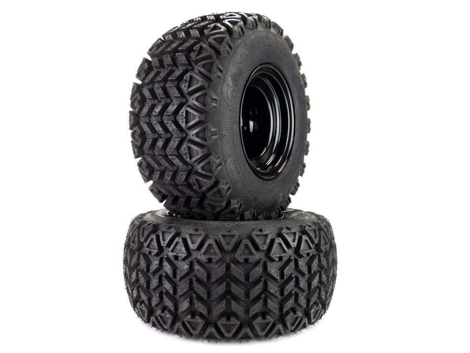(2) All Terrain Tire Assemblies 18x8.50-8 Fits BigDog Alpha 42" & 52" 604963