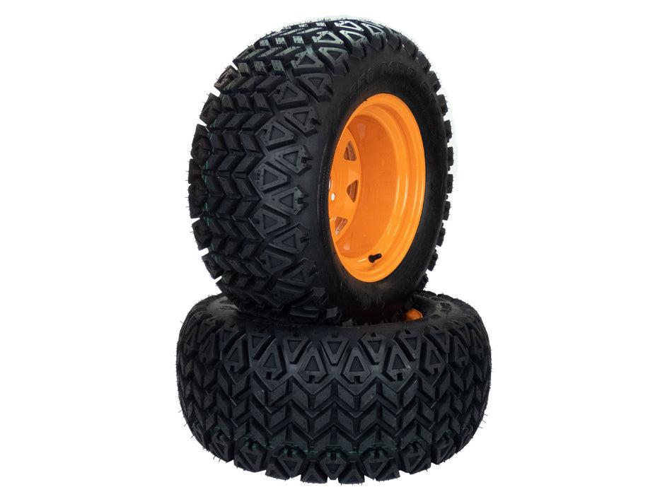 (2) All Terrain Tire Assemblies 23x10.50-12 Fits Scag Cougar Tiger Cub 52" 482413