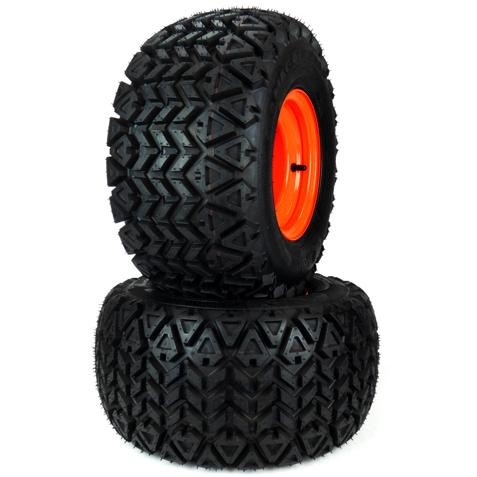 (2) All Terrain Tire Assemblies 18x9.50-8 Compatible With Bad Boy 48" & 54" MZ Magnum 022-8050-00
