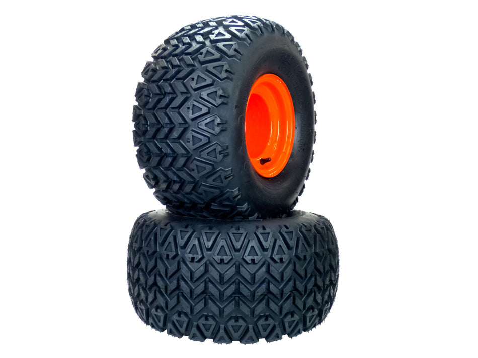 (2) All Terrain Tire Assemblies 20x10.00-8 Fits Bad Boy ZT Elite 2007-2013 022-6000-50