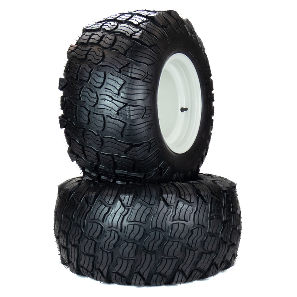 (2) Reaper Turf Tire Assemblies 22x11.00-10 Fits Country Clipper XLT Challenger D3881
