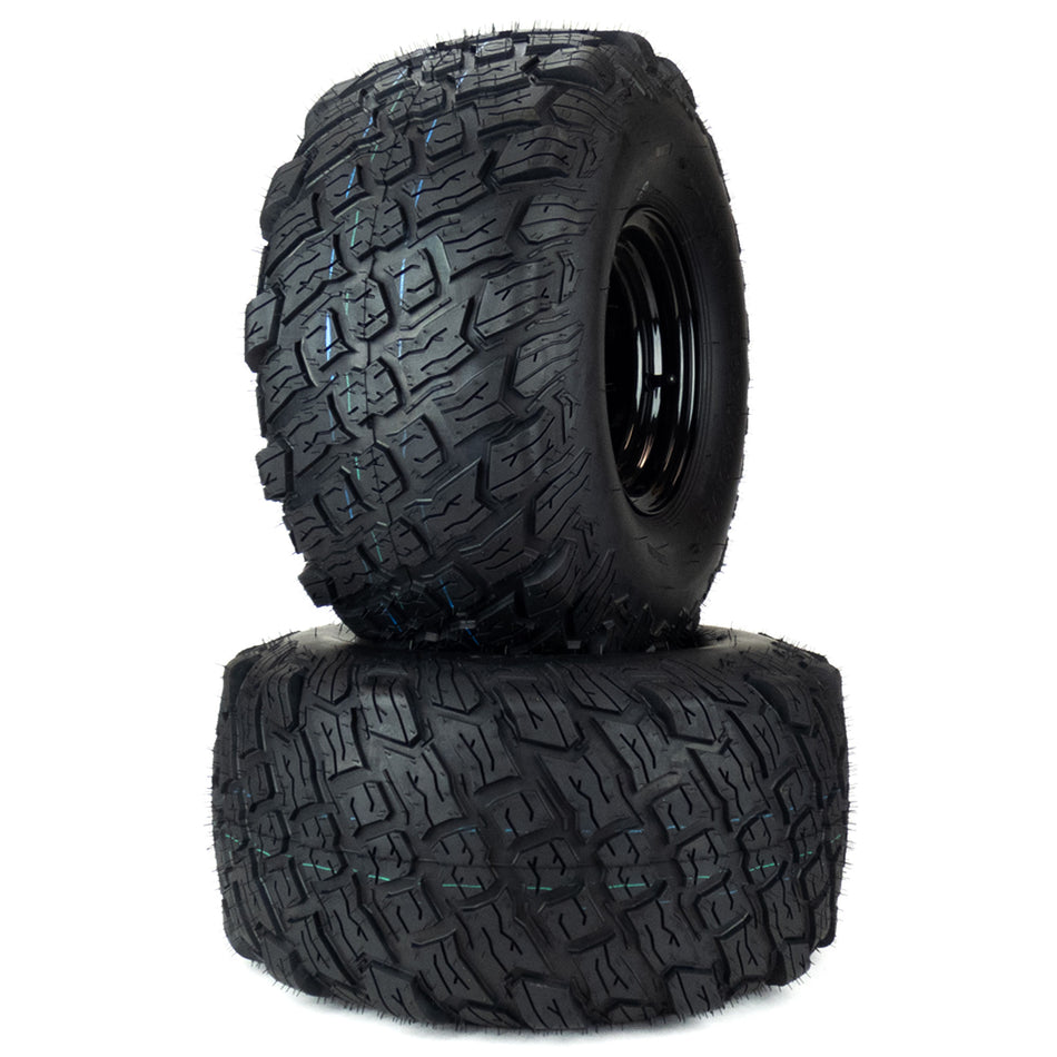 (2) Reaper Turf Tire Assemblies 20x10.00-8 Fits Gravely Ariens ZT XL 48" 52" 60" ZTX Stealth 52" Ikon Onyx 52" 07101426