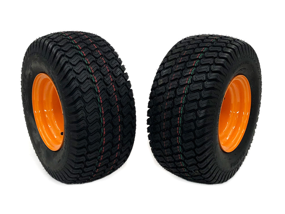 (2) Turf Tire Assemblies 18x8.50-8 Fits Scag SWZT 48" 52" 61" 481867