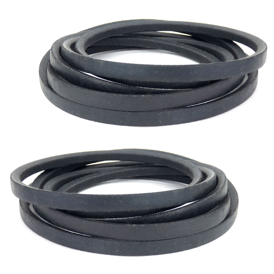 (2) Black Belts Wrapped with Aramid Cord 1/2" X 110.5" Fits 36" Models - 603806