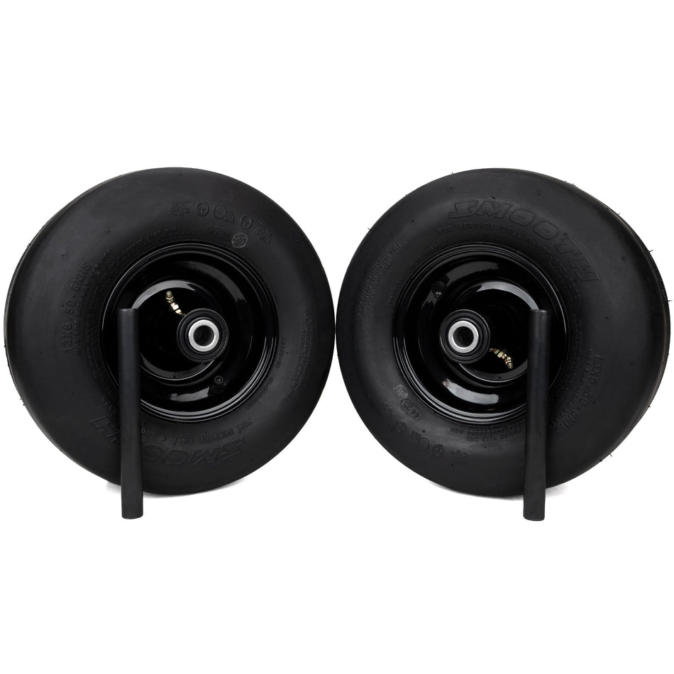 (2) Pneumatic Tire Assemblies 13x6.50-6 Fits Cub Cadet ZT2 634Z05884