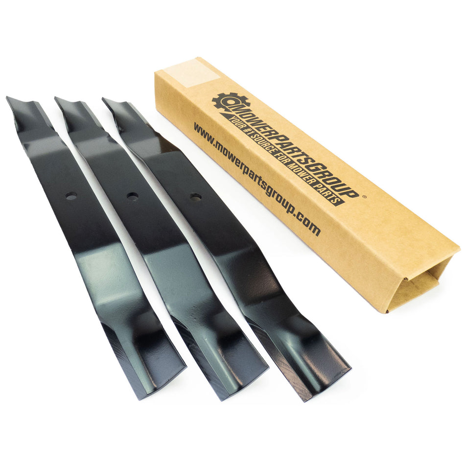 (3) Blades for Gravely 72" PM Series 047685, 08983800, 08983851, 438-0003-00